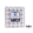 IRIS Pack of 50 Unscented Tea lights - White_1