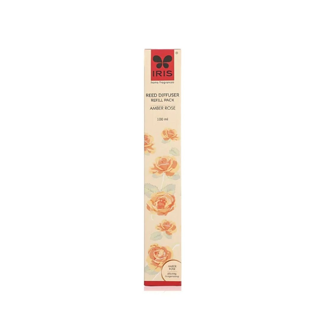 IRIS Reed Diffuser Oil-AmberRose_Front1