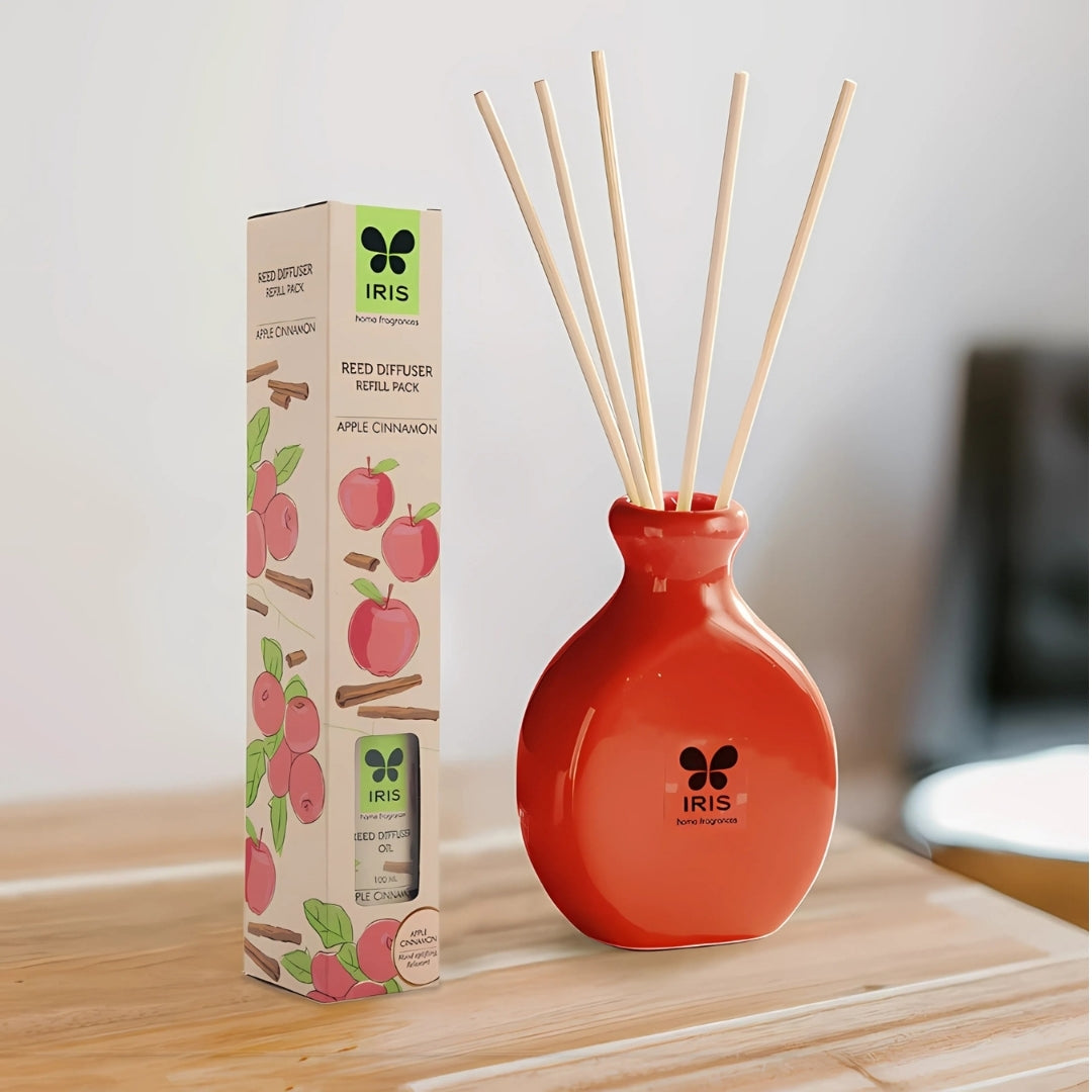 IRIS Reed Diffuser Oil - Apple Cinnamon_4