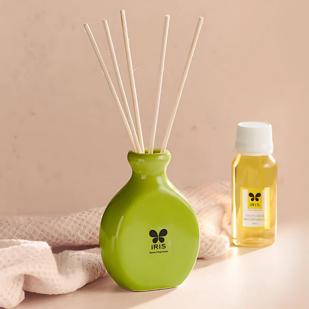 IRIS Reed Diffuser Set-Lemongrass-2