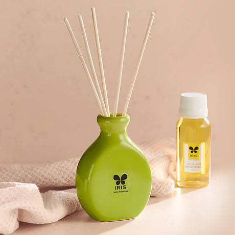 IRIS Reed Diffuser Set-Lemongrass-2