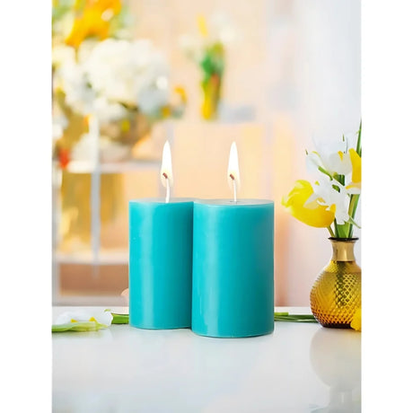 IRIS Set of 2 Fragranced Pillar Candles-CoolBlue_Isometric