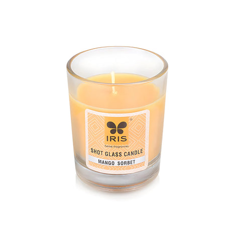 IRIS Shot Glass Scented Candle - Mango Sorbet_1