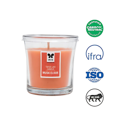 IRIS Taper Jar Candle - Musk Elixir_2