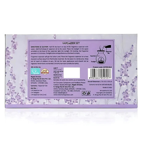 IRIS Vaporizer Set-Lavender_Back