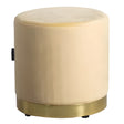 Impala Fabric Pouffe - Beige - Buy Online at Chera Home Junction Coimbatore