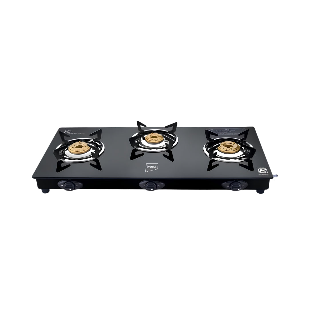 ImpexSPECTA3BNEO-FG15113BurnerGlassTopGasStove_Black_FrontView_1