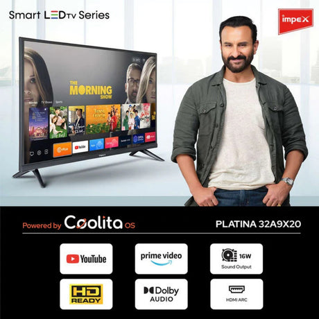 Impex Platina A9X20 HD LED Smart TV - 32 inch