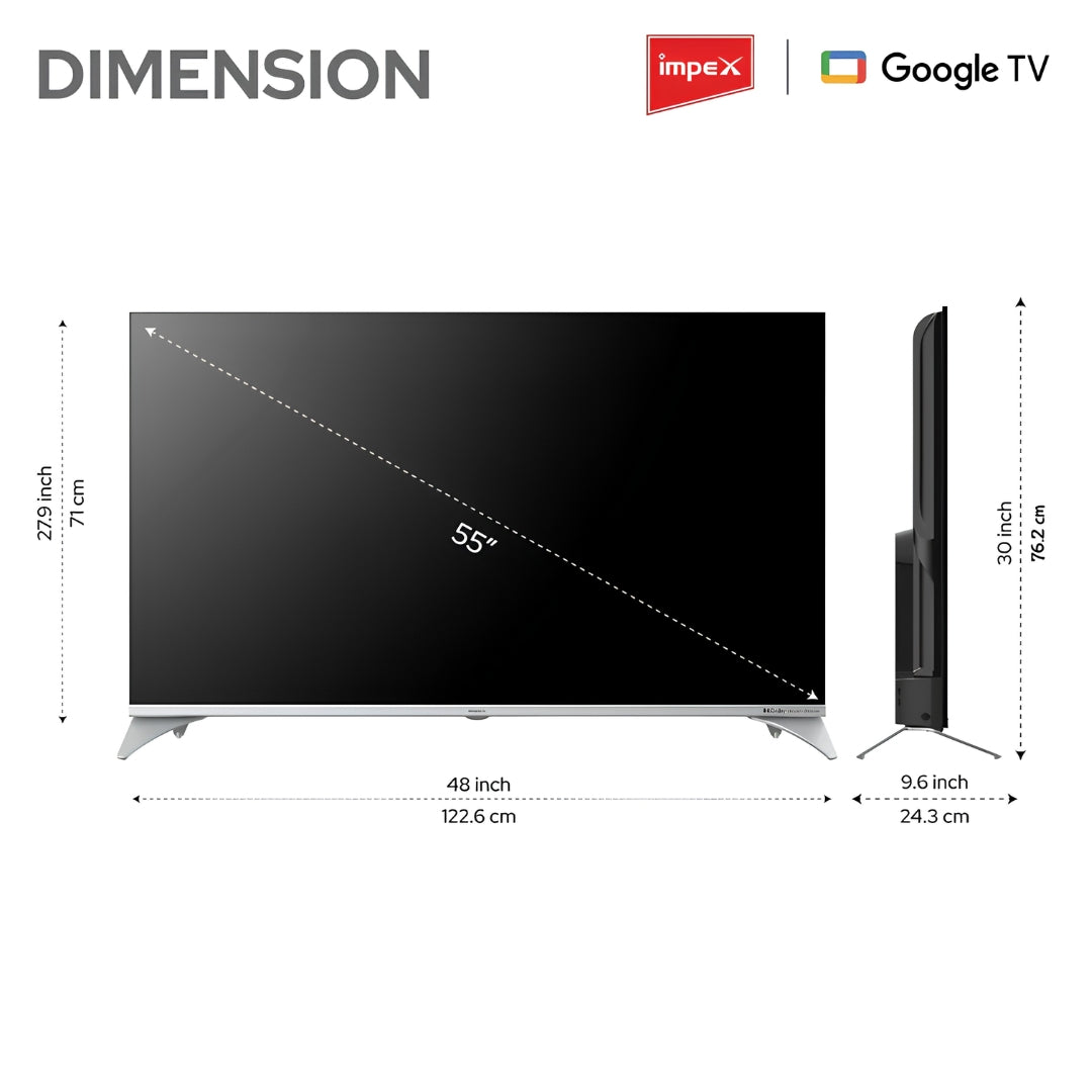 Impex 55S4QLC3 _Dimension