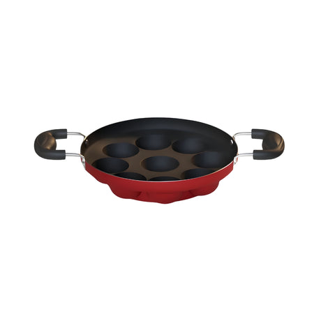Impex Non Stick Paniyarakkal 9 Pit - Red_Front View