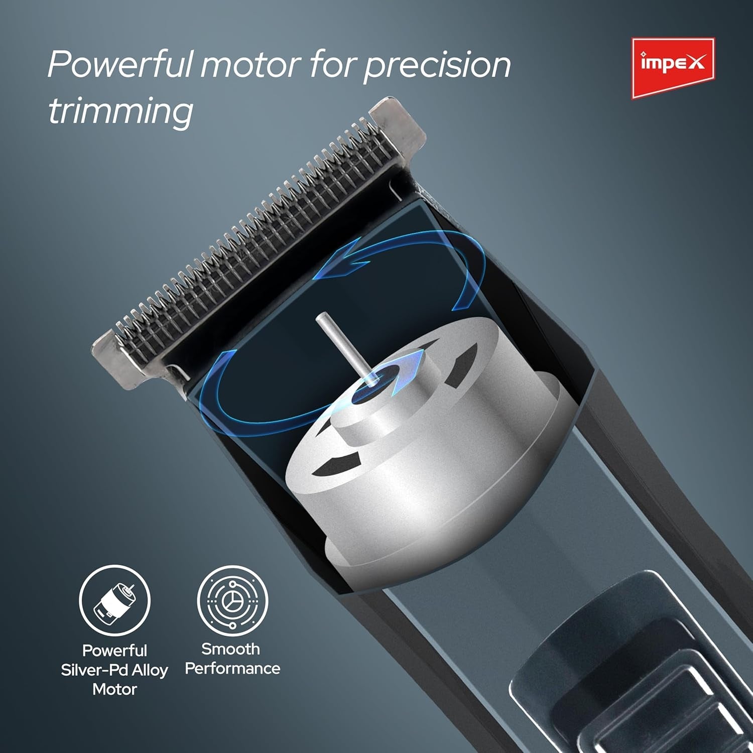 Impex TIDY IHC2 Beard Trimmer - Black_2