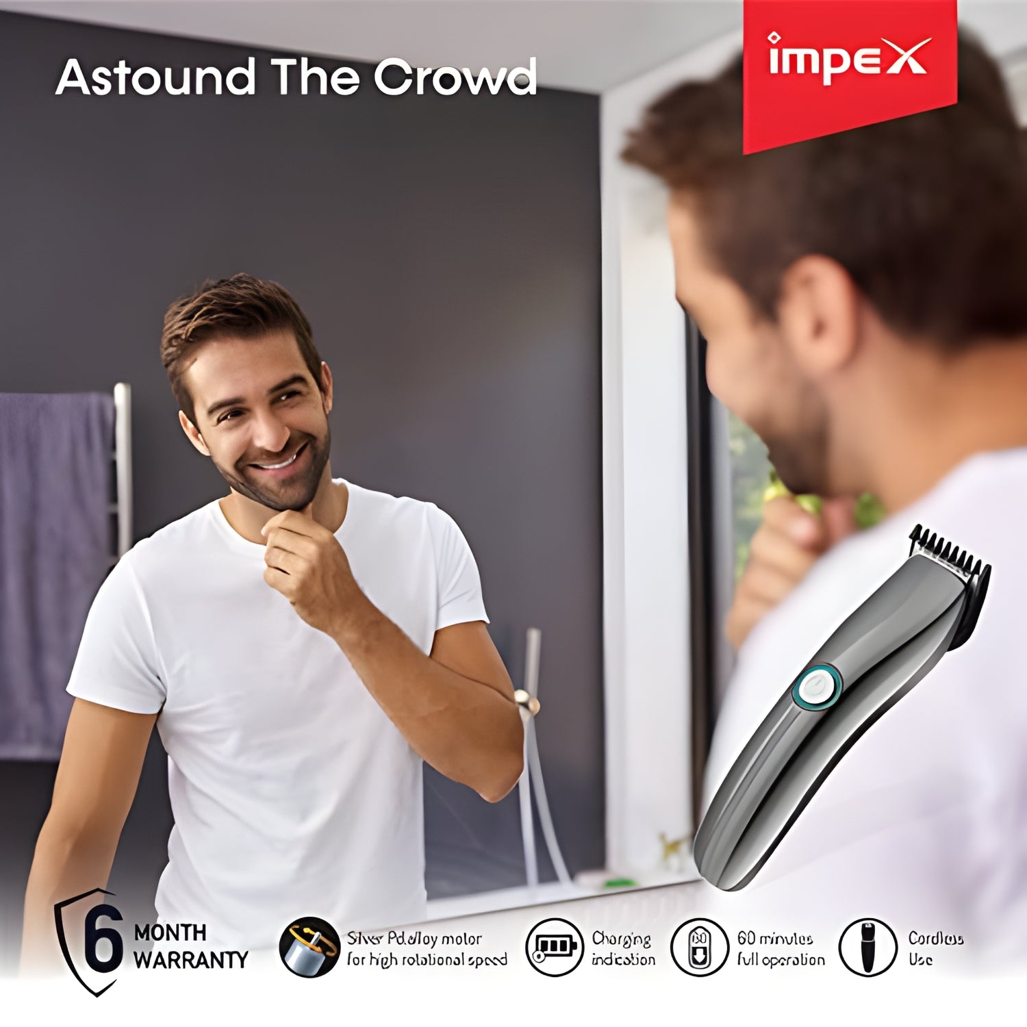 Impex TIDY IHC3 Beard Trimmer - Black_3