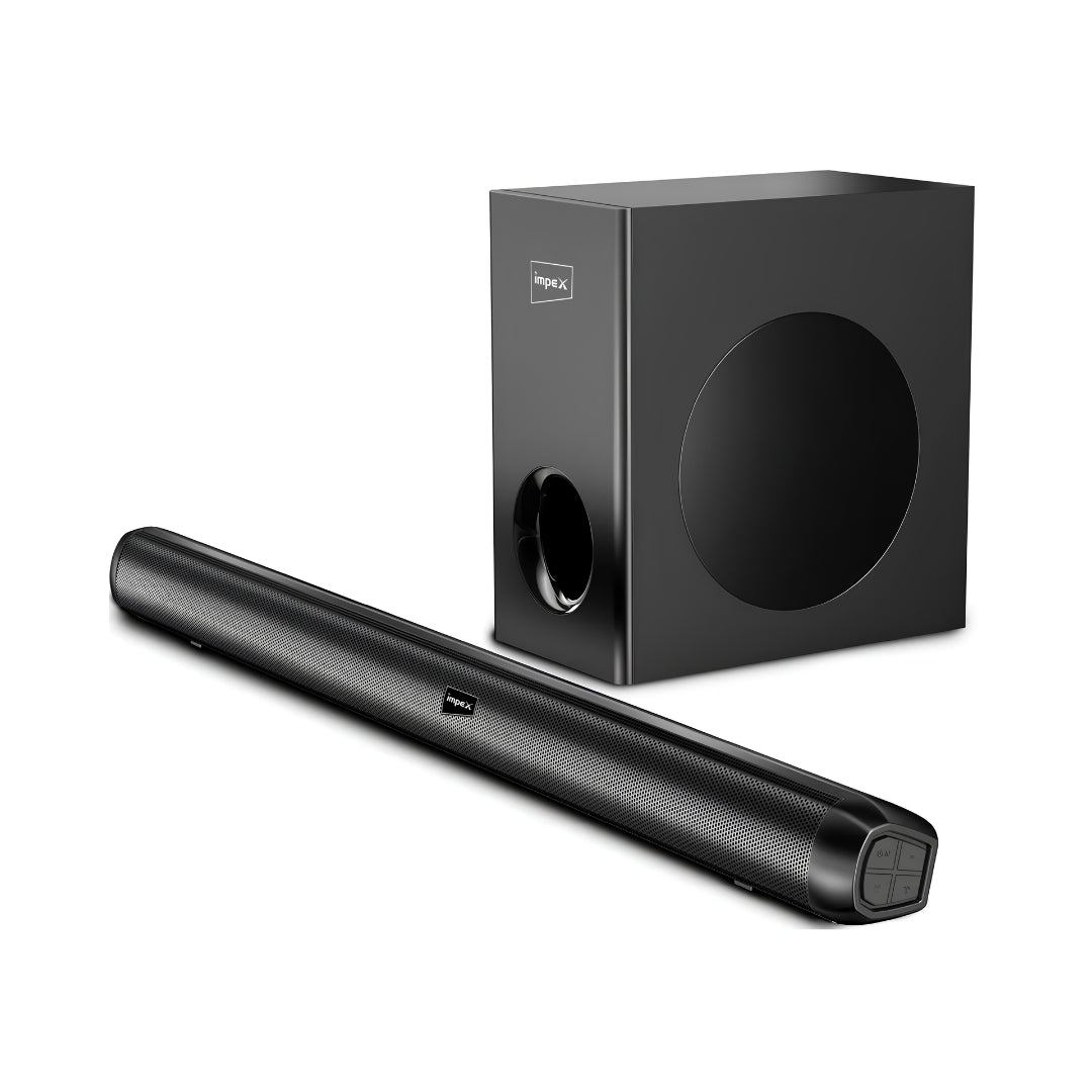 Impex Thunder Beat 3306 Soundbar with 2.1 Channel 100 W - Black_Front View
