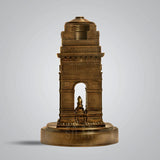 India Gate  Monumental Tribute  8 In Sculpture - Antique Bronze