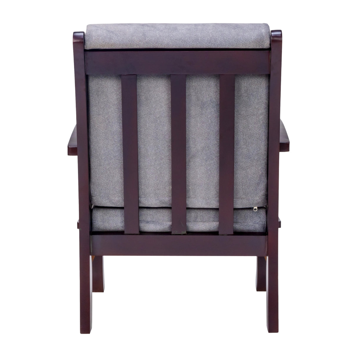 Indiana Pro Elite Wooden Sofa 1 Seater - Light Walnut Finish