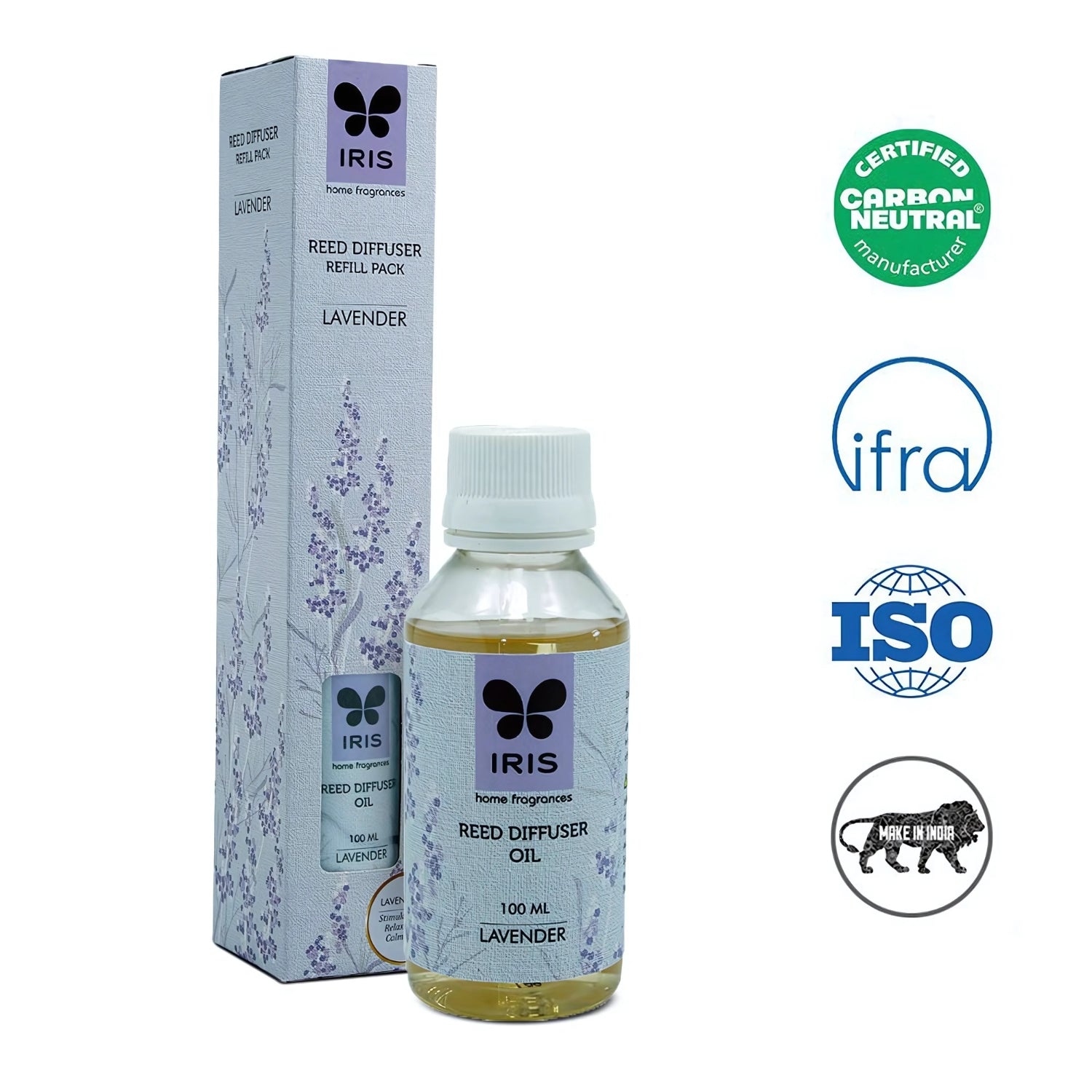 IRIS Reed Diffuser Oil - Lavender - Image 2 - Buy Online at Chera Home Junction Coimbatore