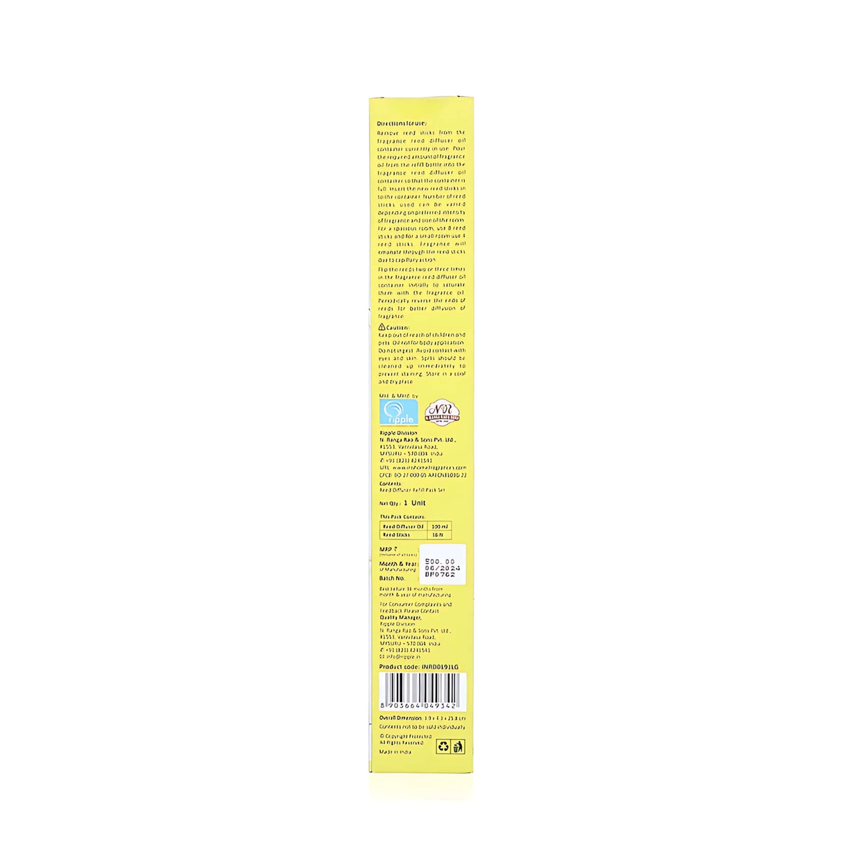 IRIS Reed Diffuser Oil-  Lemongrass - Image 5 - Buy Online at Chera Home Junction Coimbatore