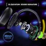 JBL Quantum 100 Wired Gaming Headset - Black