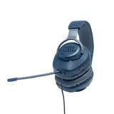 JBL Quantum 100 Wired Gaming Headset - Blue