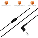 JBL T50HI Wired Earphones - Black