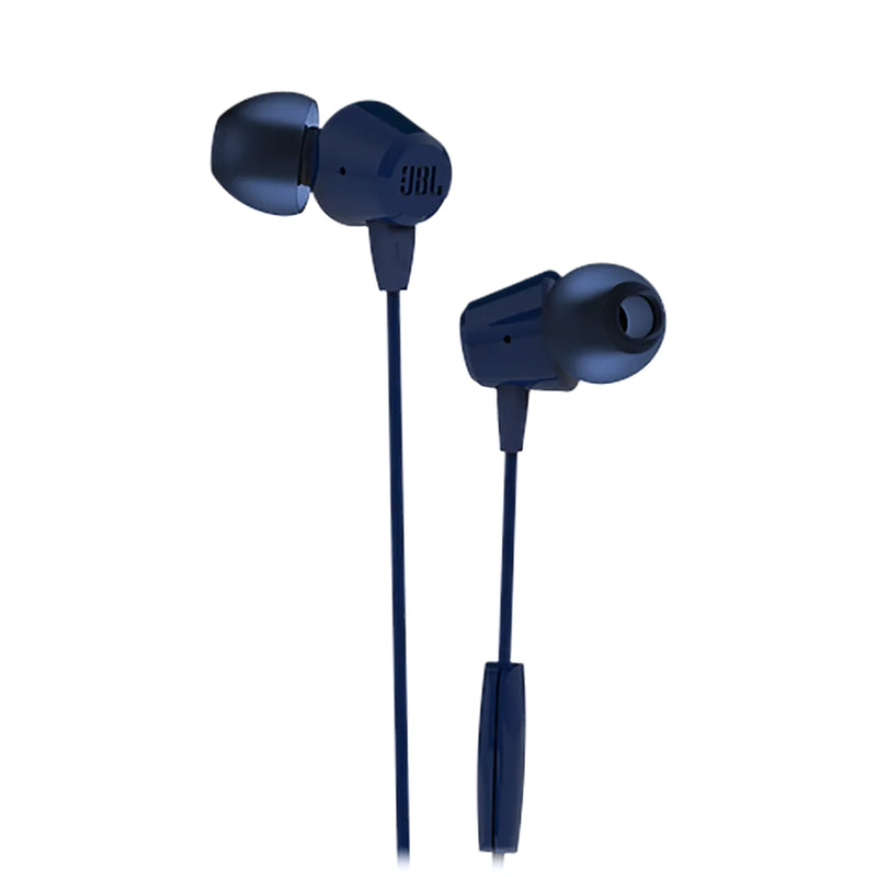 JBL T50HI Wired Earphones - Blue