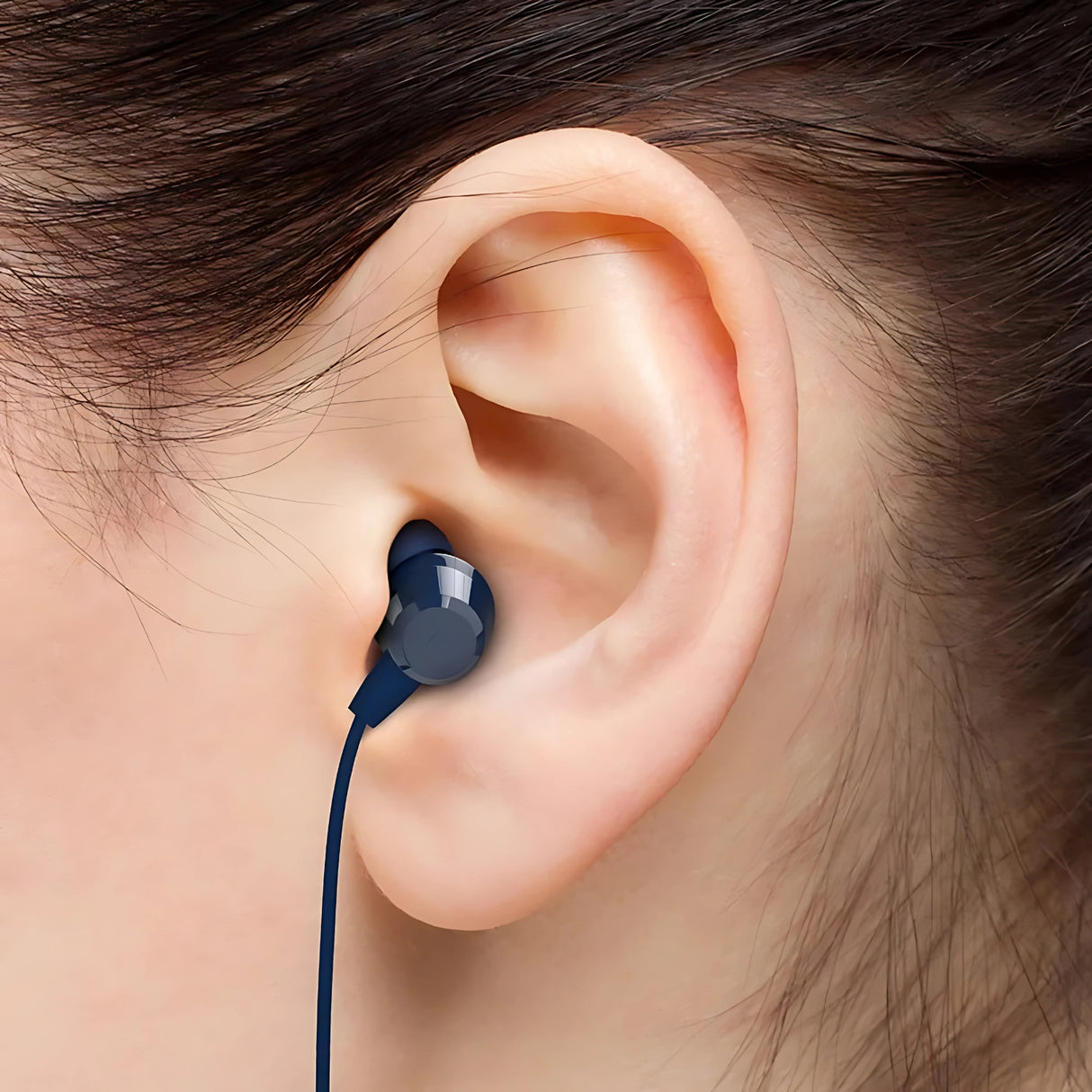 JBL T50HI Wired Earphones - Blue