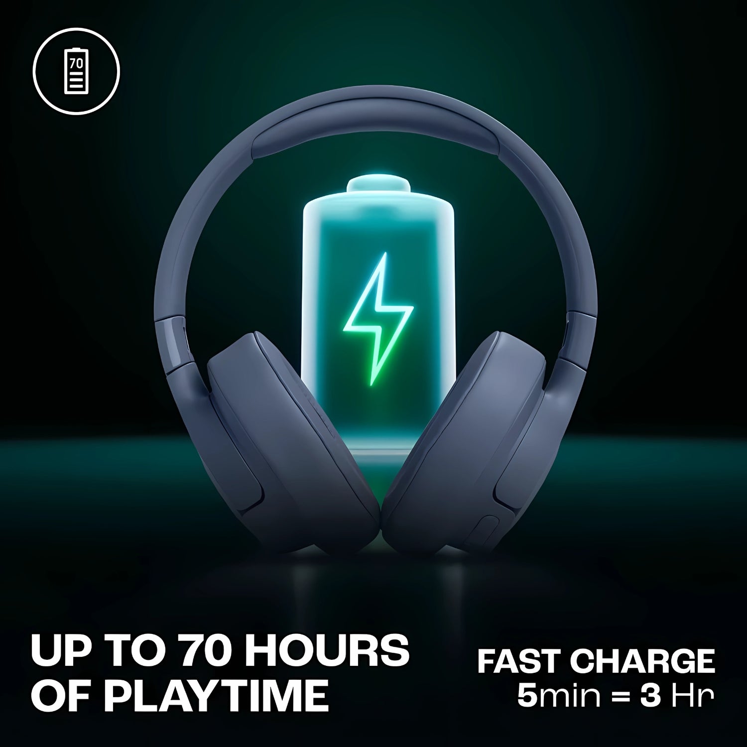 JBL Tune T770NC Bluetooth Headphone - Blue - Image 10 - Buy Online at Chera Home Junction Coimbatore