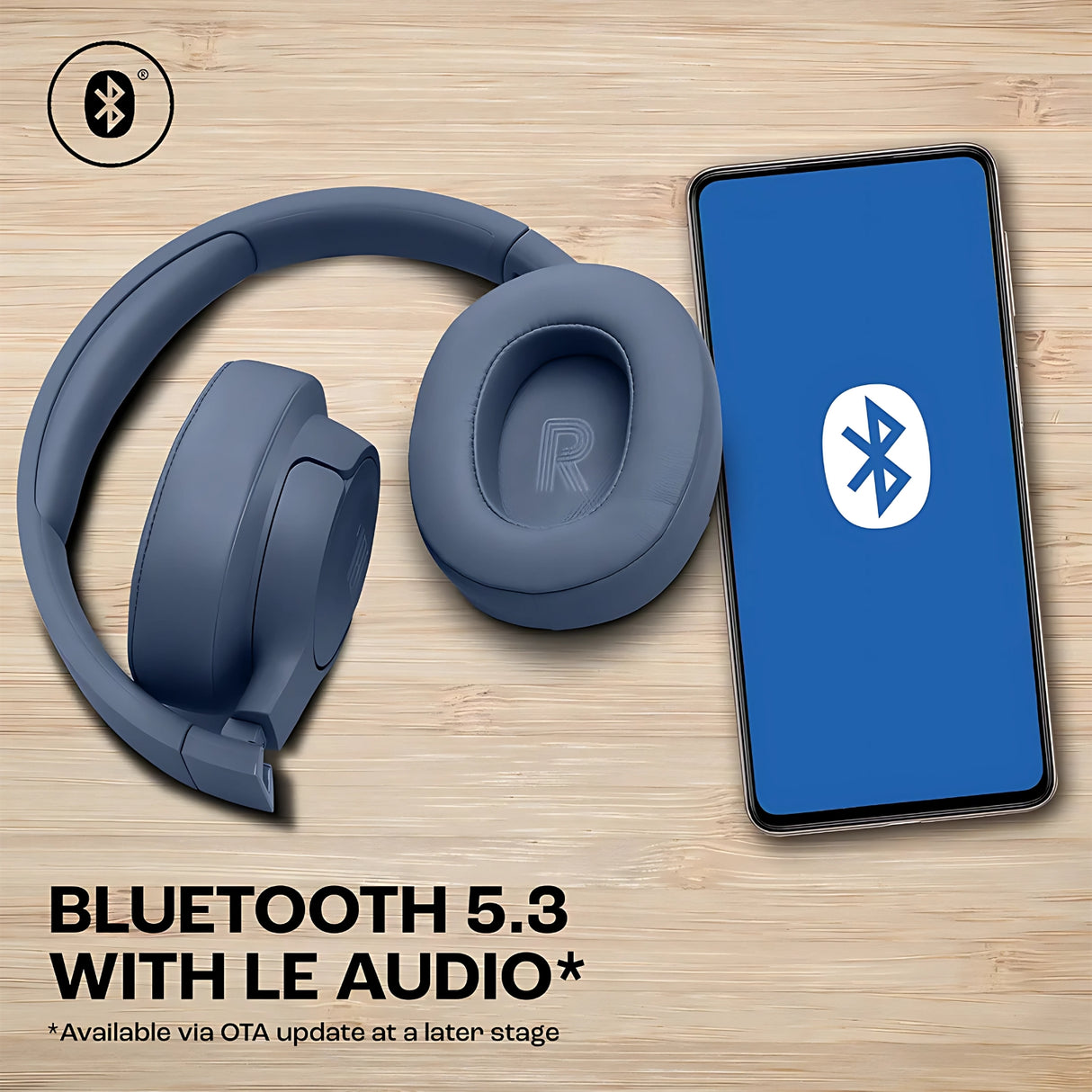 JBL Tune T770NC Bluetooth Headphone - Blue