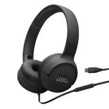 JBL Tune 520C Wired Headphone - Black