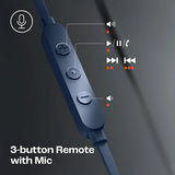JBL Tune 520C Wired Headphone - Blue