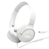JBL Tune 520C Wired Headphone - White