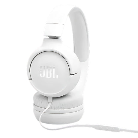 JBL Tune 520C Wired Headphone - White