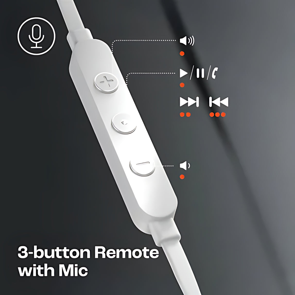 JBL Tune 520C Wired Headphone - White