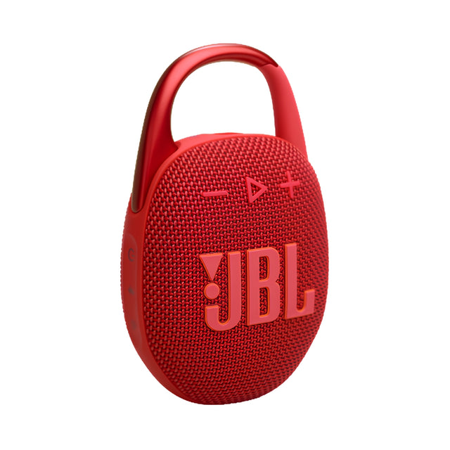 JBL CLIP5 Wireless Ultra Portable Bluetooth Speaker- Red_Front View