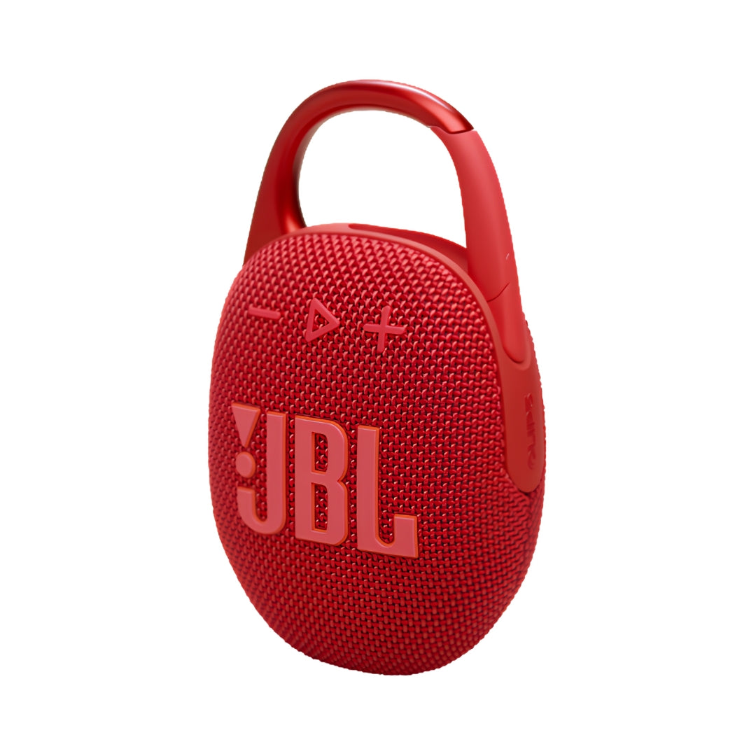 JBL CLIP5 Wireless Ultra Portable Bluetooth Speaker- Red_Isometric View