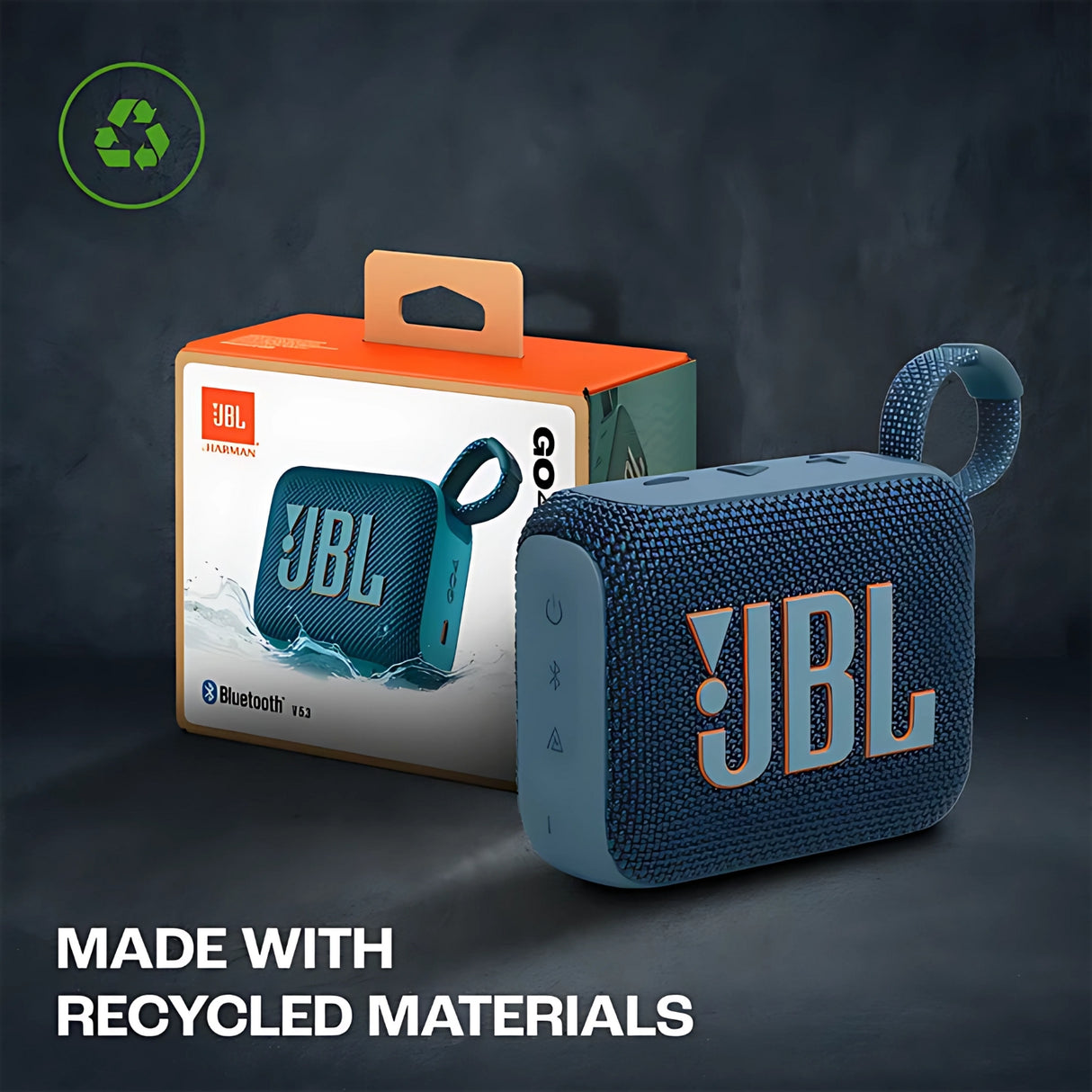 JBL Go 4 Bluetooth Speaker 4.2W - Blue_17