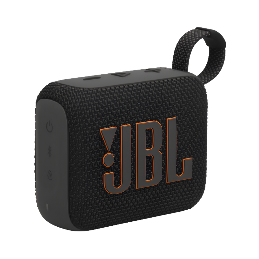 JBL Go 4 Bluetooth Speakers 4.2 W - Black_Isometric View