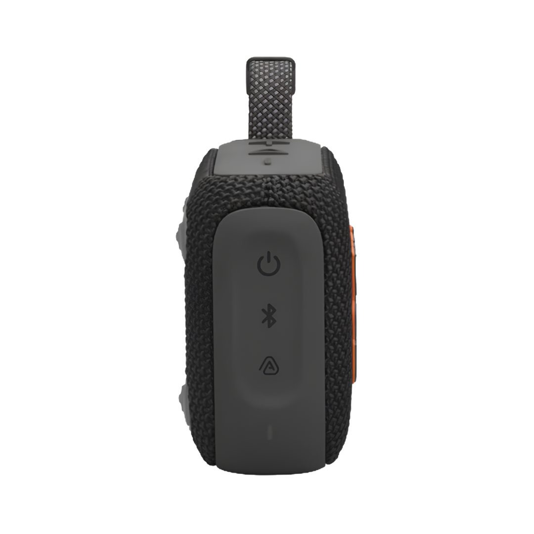 JBL Go 4 Bluetooth Speakers 4.2 W - Black_Side View 1