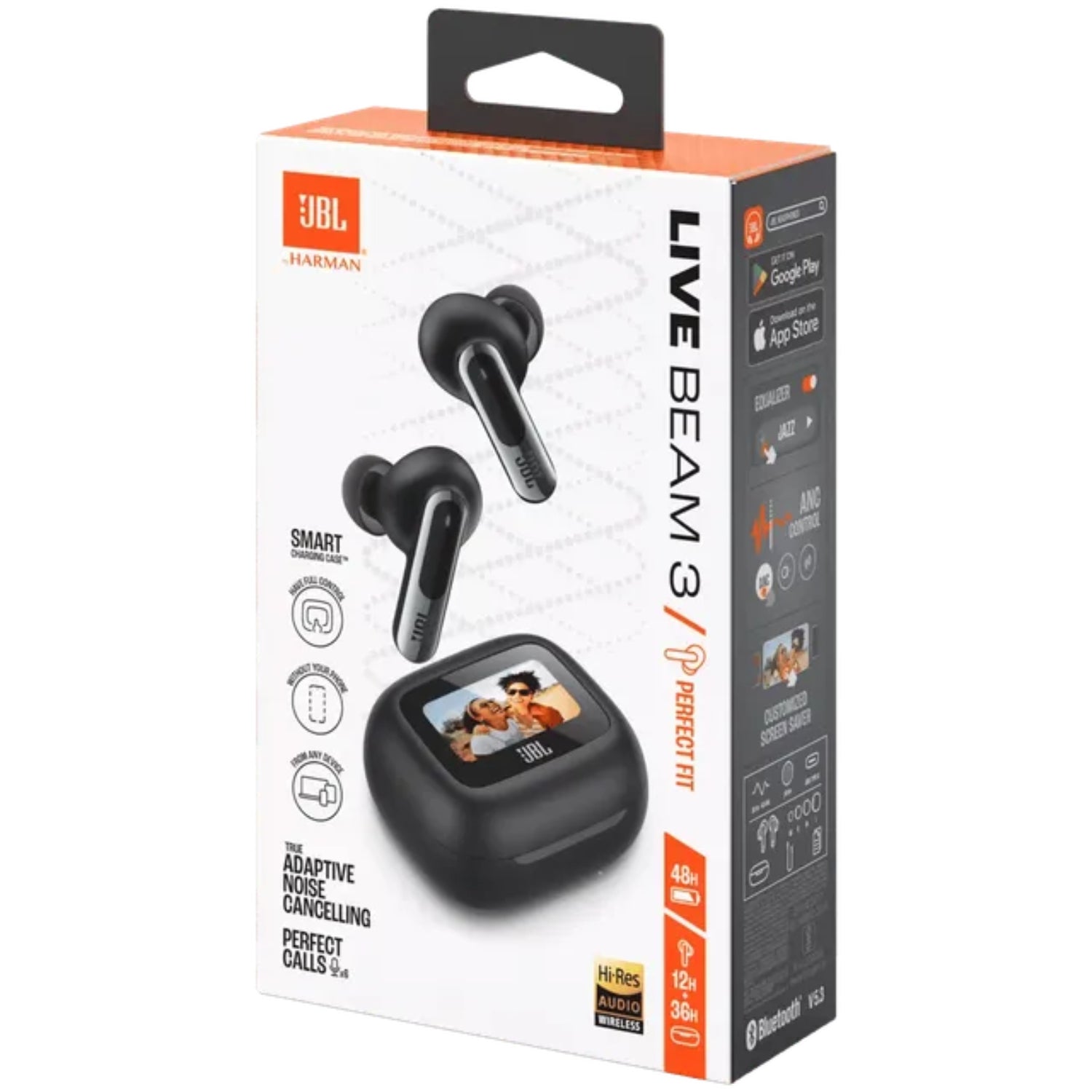 JBL Live Beam 3 True Wireless Earbuds - Black_5