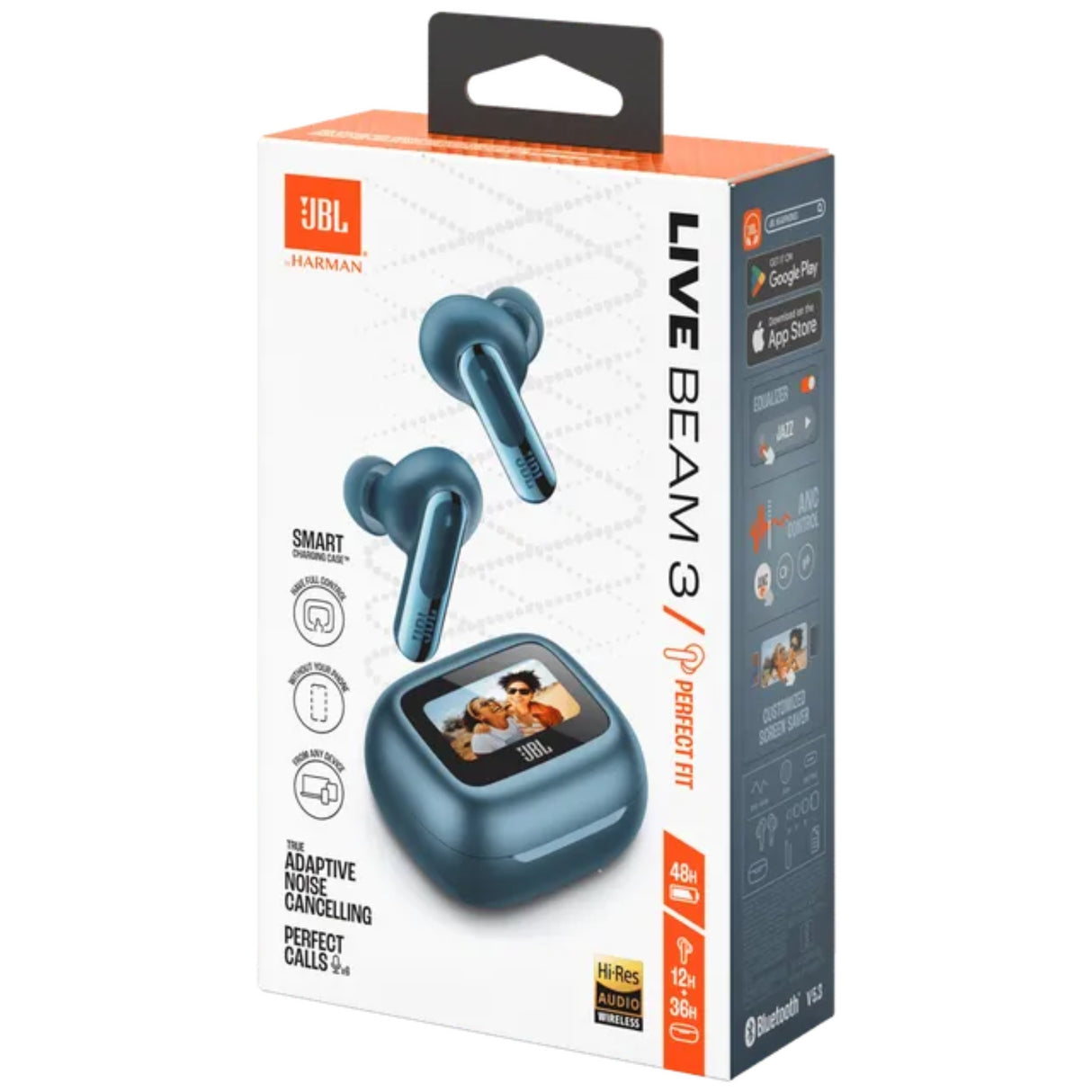 JBL Live Beam 3 True Wireless Earbuds - Blue_5