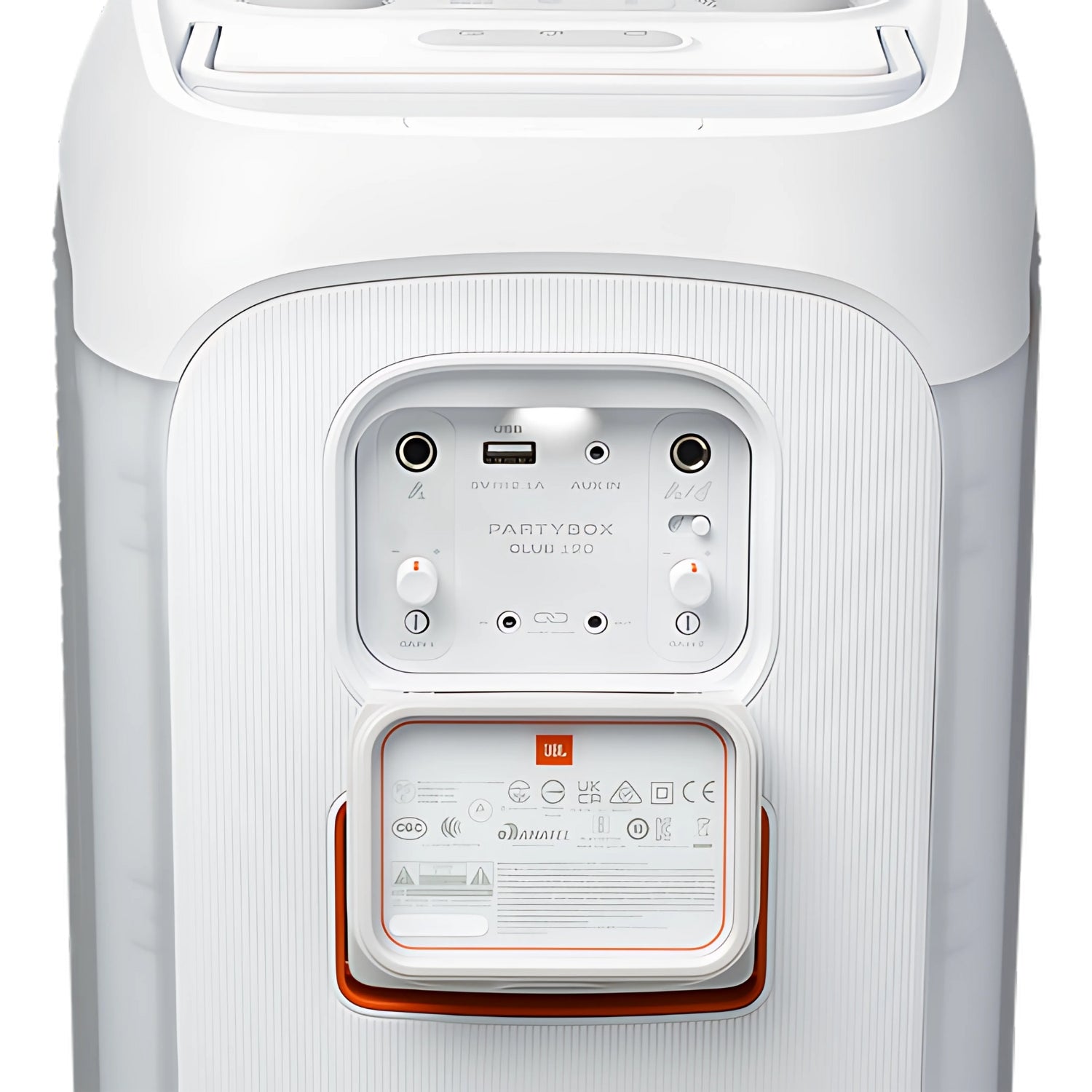 JBL Party Box Club 120 Bluetooth Party Speaker 160W - White_3