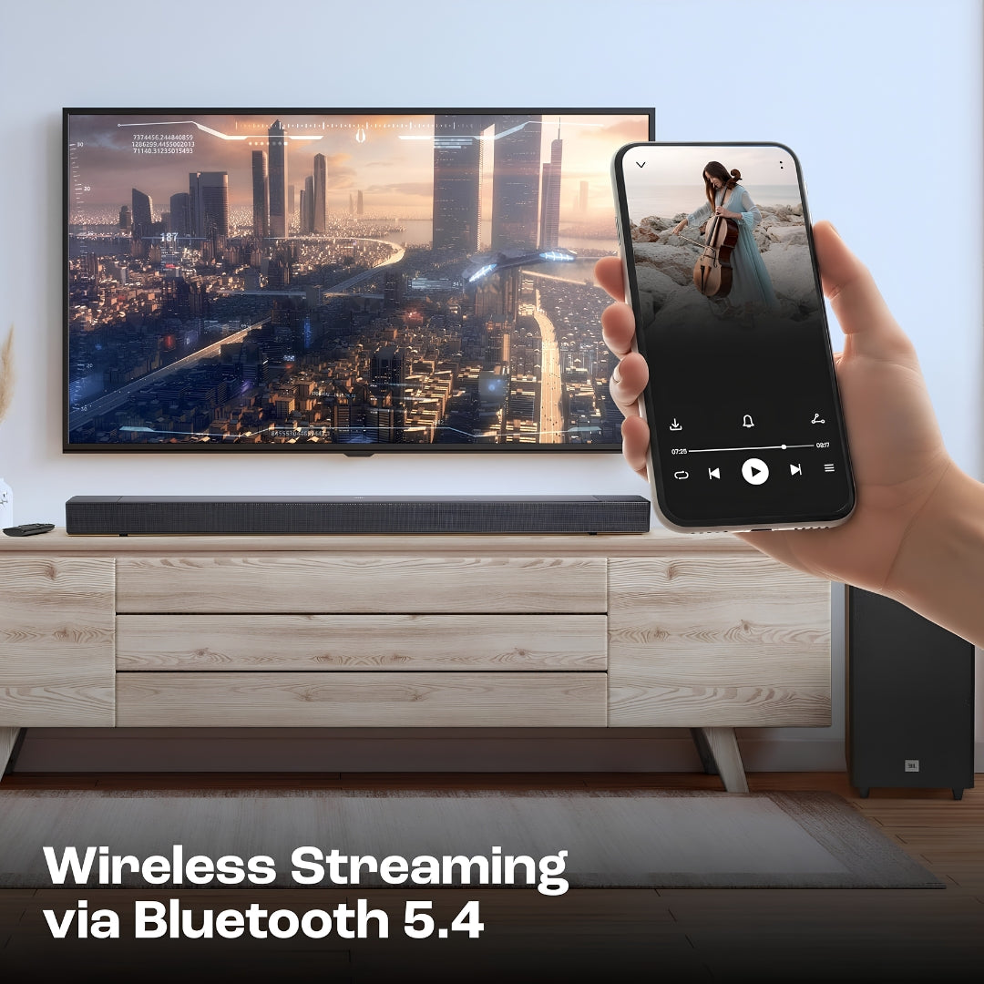 JBL SB595 Wireless Soundbar with 3.1.2 Channel 440 W - Black_Featurs View 3