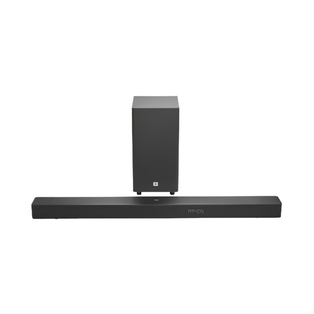 JBL SB595 Wireless Soundbar with 3.1.2 Channel 440 W - Black_Front View