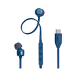 JBL T310C Wired Earphone - Blue_FrontView