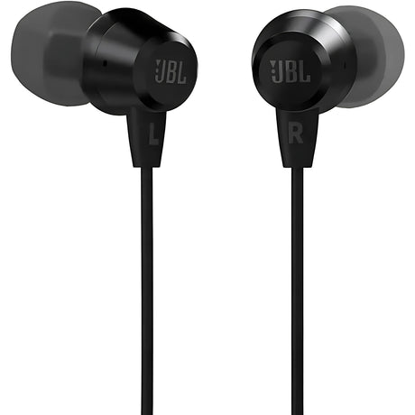 JBL T50HI Wired Earphones - Black_1