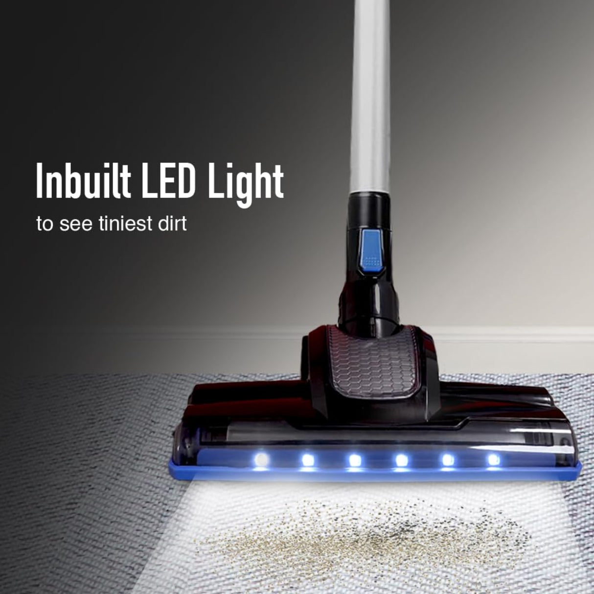 Kent 116132 Zoom Plus Vacuum Cleaner 0.6 L - Blue