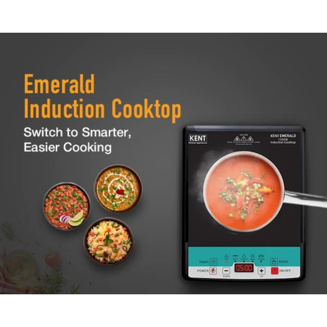 KENT EMERALD INDUCTION COOKTOP-1500W