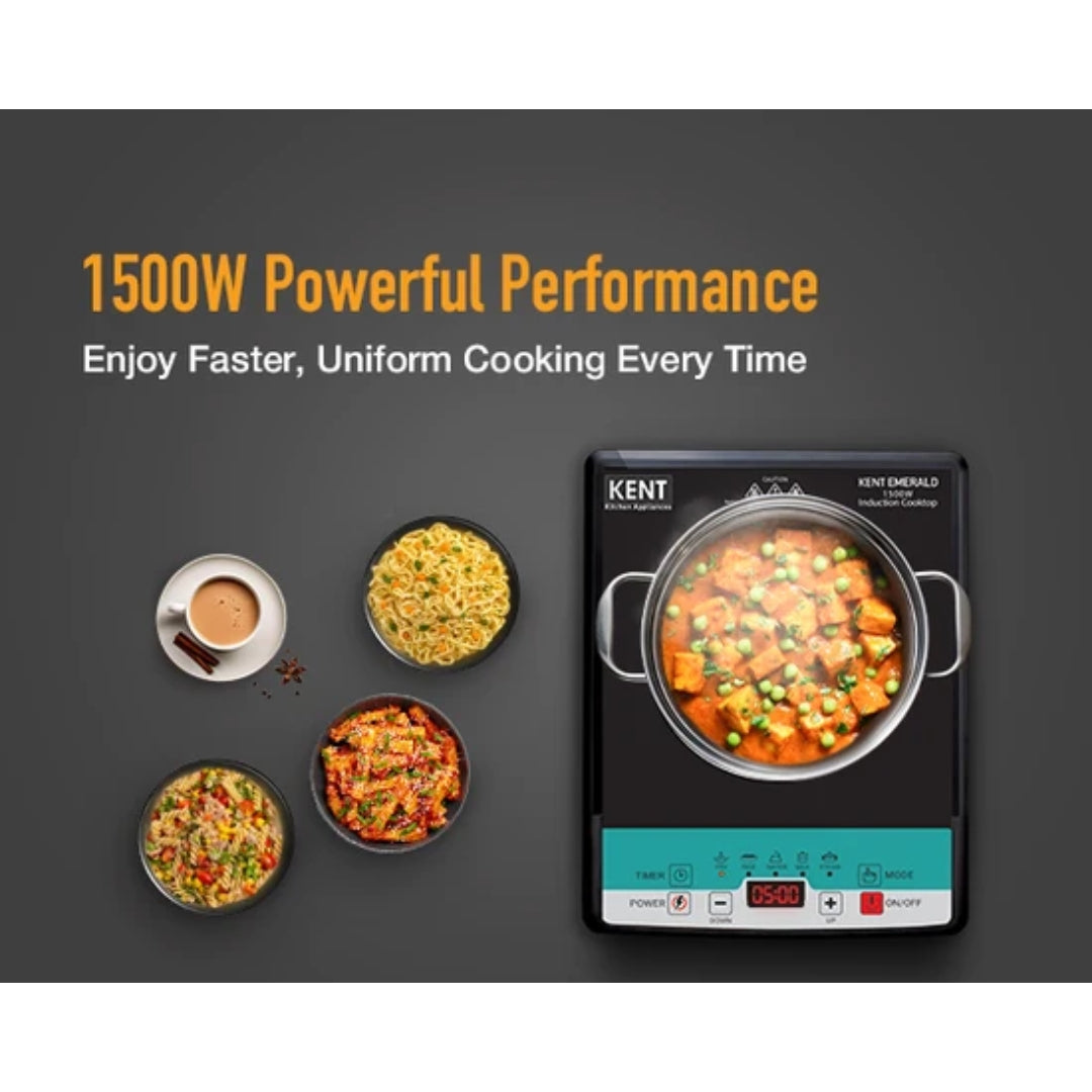 KENT EMERALD INDUCTION COOKTOP-1500W2