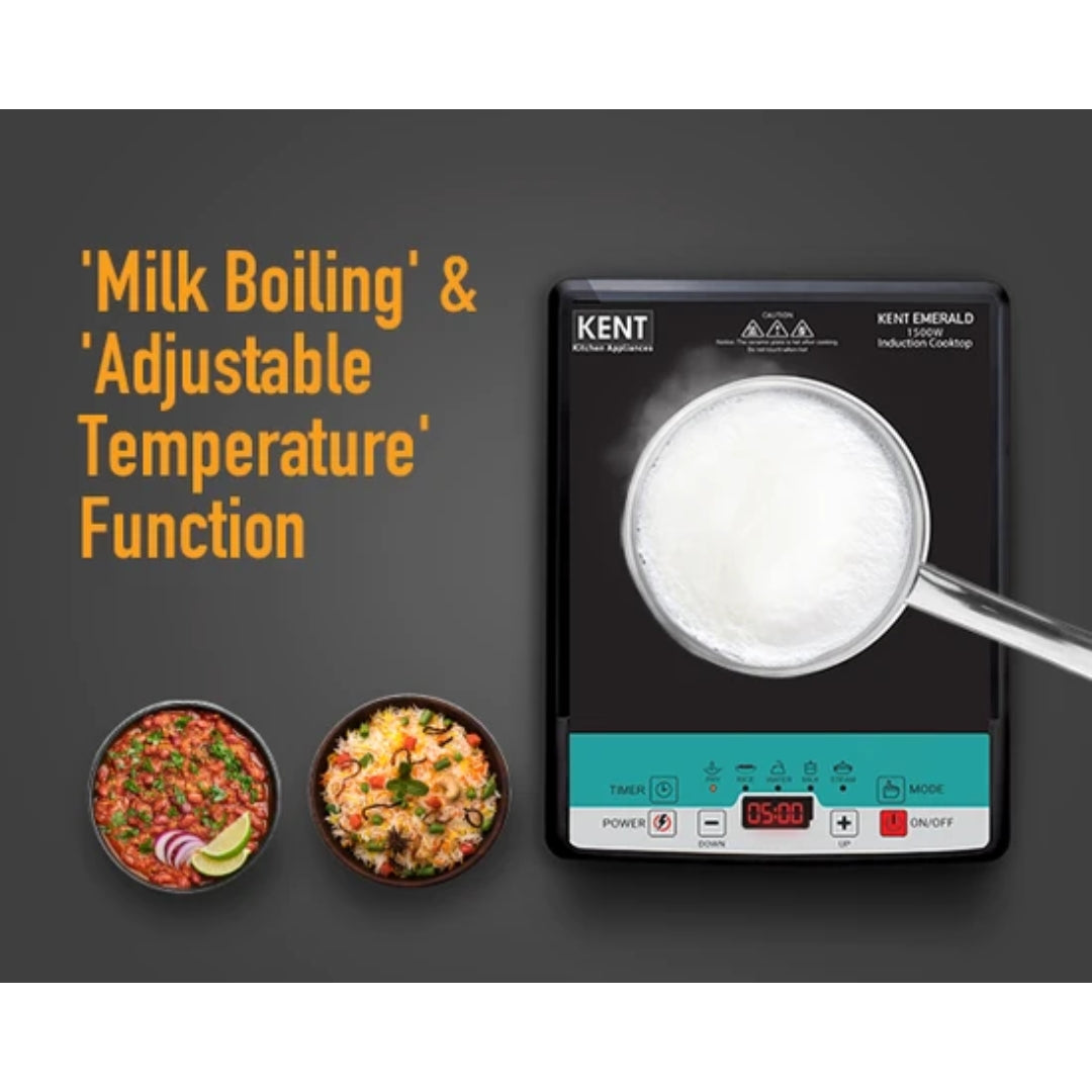 KENT EMERALD INDUCTION COOKTOP-1500W6