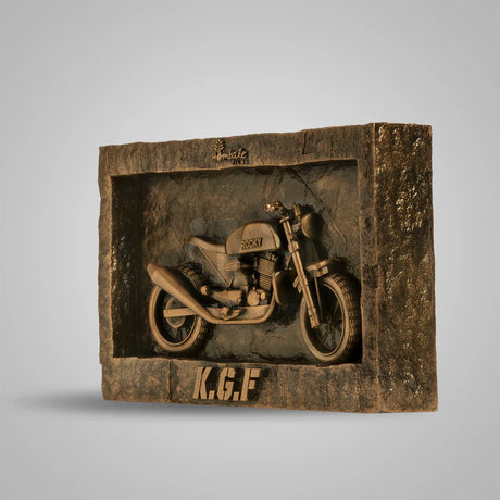 KGF Universe Bike 6 In  Sculpture  - Antique Bronze